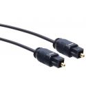 Câble Audio Numérique Optique 1.5m Toslink Slim