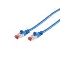 Cable de red RJ45 3m Cat 6a S/FTP PIMF y LSZH 500MHz azul