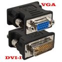 Adapter DVI-I male 24 + 5 dual-link / VGA female