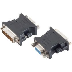 Adaptateur DVI-I mâle 24 + 5 dual-link / VGA femelle