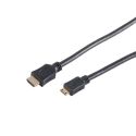 HDMI A-Mâle / HDMI C-Plug verg. UHD 1.5m