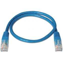 RJ45 1m network cable Cat 6a SFTP PIMF LSZH 500MHz blue