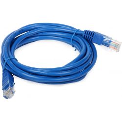 RJ45 3m network cable Cat 6a SFTP PIMF LSZH 500MHz blue