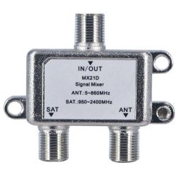 Mezclador separador / 2-way splitter 5-2400MHz