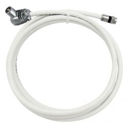 Coaxial extension F male - PROEasyF IEC male White 3m Televes