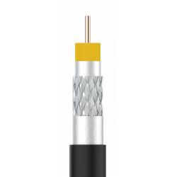 Plastic coil 100m coaxial cable SK2003plus Black Televes