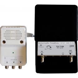 Triax TLC 7120 Kit LTE700 d'amplificateur de mât TLC et alimentation 24VDC