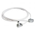 IEC PROEasyF coaxial extension male - female White 1.5m Televes