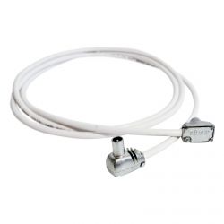 IEC PROEasyF coaxial extension male - female Gray 2.5m Televes