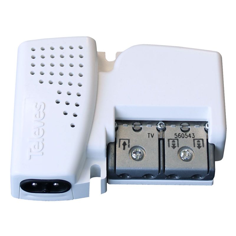 Picokom Housing Amplifier 3 saídas (2+TV) 47-790MHz com ajuste automático Televes