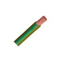 Roll 200m câble électrique 07Z1-K cuivre souple 1.5mm sans halogène, 750V couleur jaune-vert