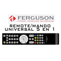 Ferguson RCU-650 Mando a distancia Universal 5 en 1 Ferguson Ariva