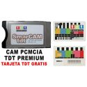 PCMCIA CAM TDT Premium + tarjeta TDT PREMIUM Goltv axn canal+ Sin permanecia Envio Gratis