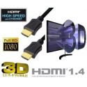 CABLE HDMI 1.4 compatible 3D high speed ethernet
