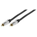 Cable Audio Digital Coaxial 1,5m Fonestar AA-770 Libre de oxigeno