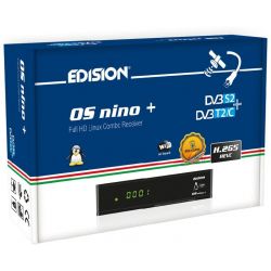 Edision OS NINO Linux Combo DVB-S2/T2 H265