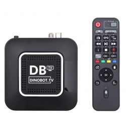 Dinobot U5 Mini Receptor combo 4KUHD H.265 E2 Android Dual DVB-S2/T2C
