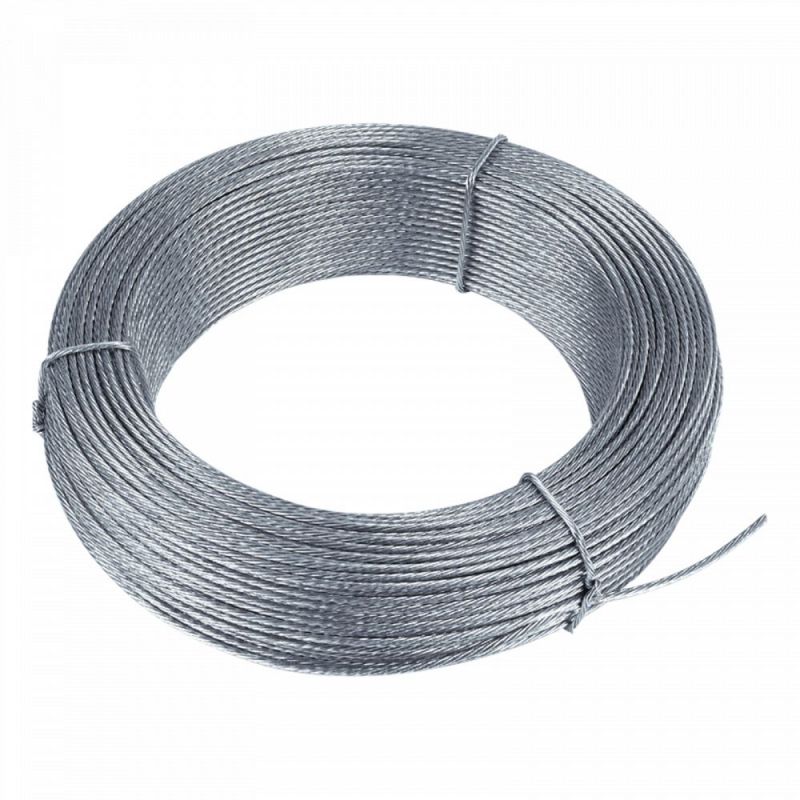Cable de acero galvanizado Ø 6mm Galvanizado 200m Televes
