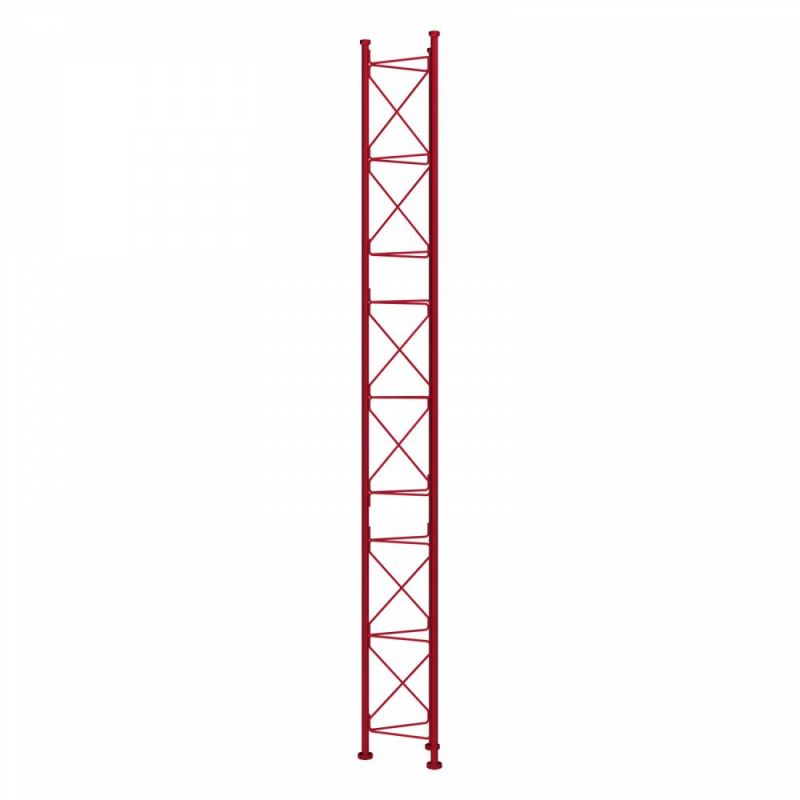 Secção Intermediária Torre 360 Galvanizado 3m Vermelho Televes