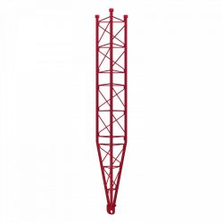 Lower section swingarm Tower 450 Galvanized hot 3m Red Televes