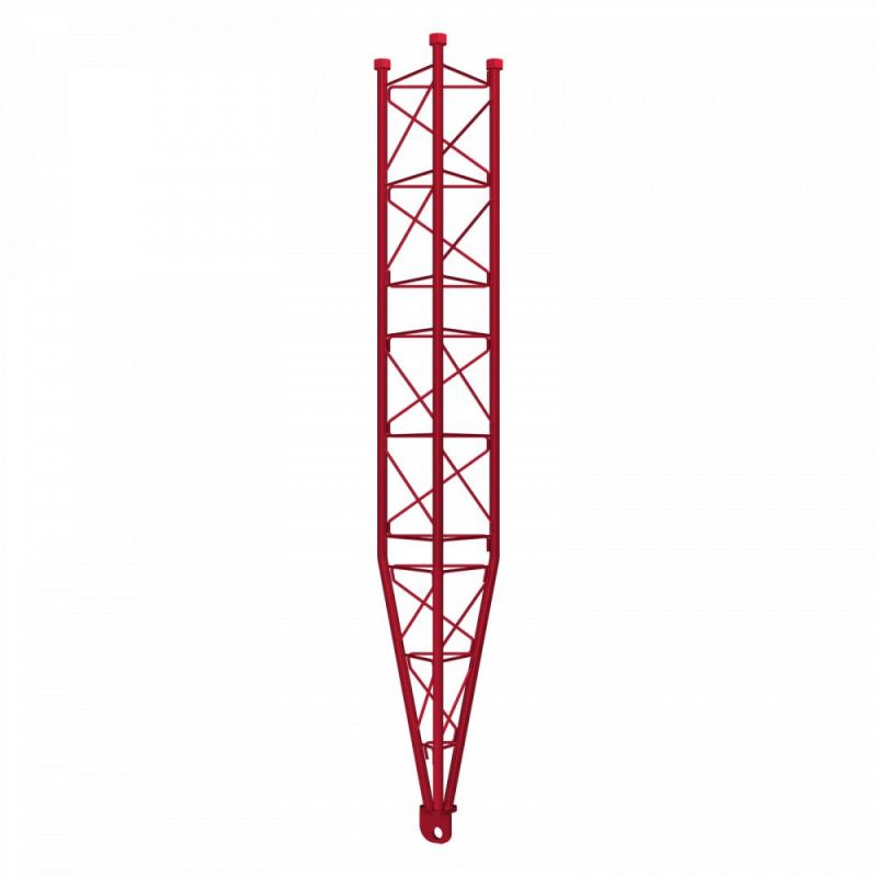 Tramo inferior basculante Torre 450 Galvanizado caliente 3m Rojo Televes