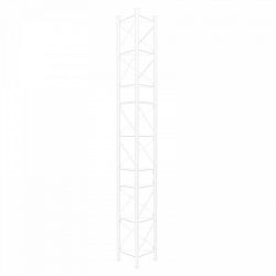 Middle section Tower 450 Galvanized hot 3m White Televes