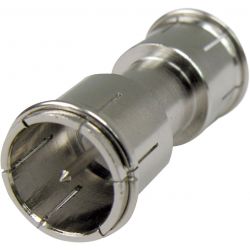 Quick F male - male adapter Televes
