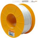 Plastic coil 250m coaxial cable SK6Fplus WhiteTeleves