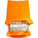 Amplificador de mastro de alto ganho (um canal UHF) 3 entradas UHF(canal)-UHF-VHFmix Televes