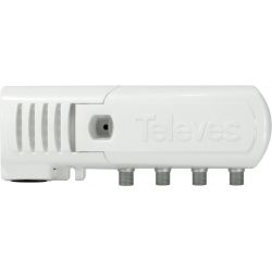 Home Amplificador 1e/(2s+TV) F 47-790MHz G 20dB Televes