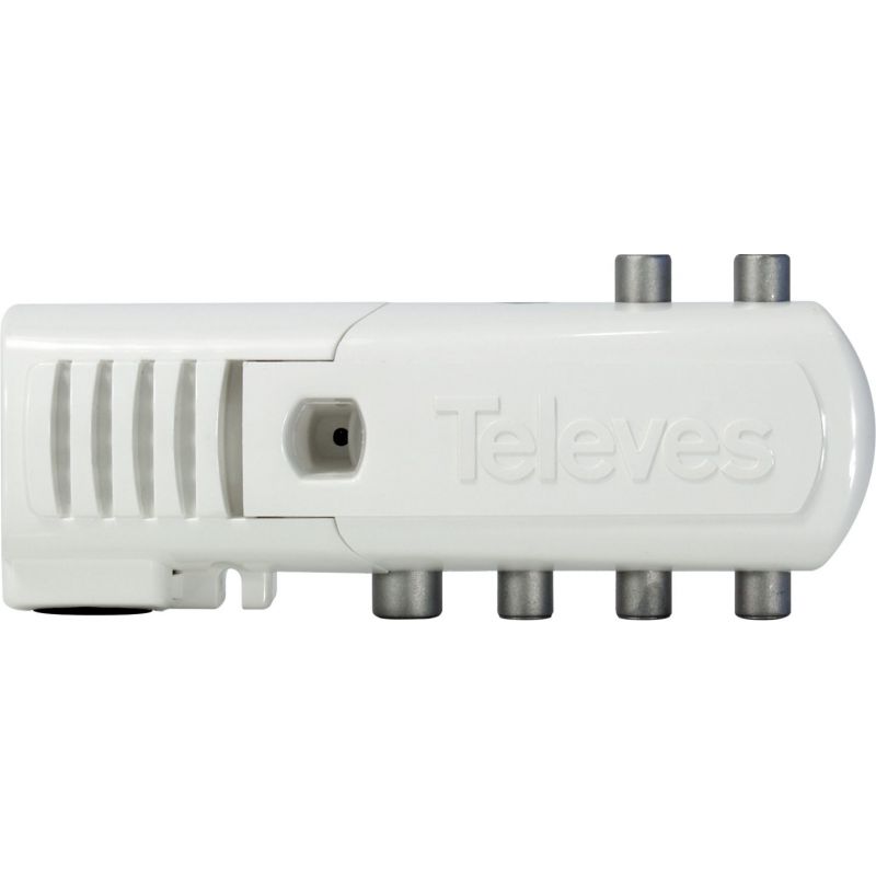 Home Amplificador 1e/(4s+TV) CEI 47-790MHz G 16dB Televes