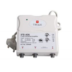 Amplificador Interior TDT eco Triax IFB 405 17 dB 2 salidas