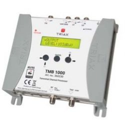 Triax TMB 1000 Central amplificadora programable 4 entradas VHF/UHF + 1FM LTE