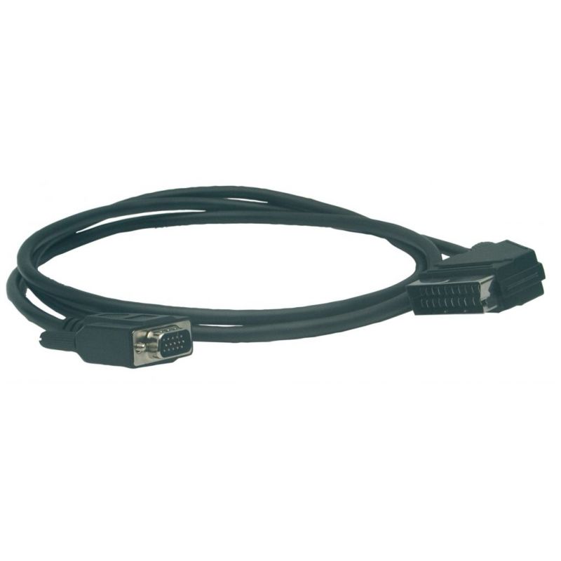 Cable AV Sub D a Euroconector 15 pol 1.50m Triax