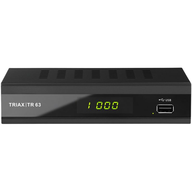 Triax TR 63 Récepteur FTA pour DVB-T/T2