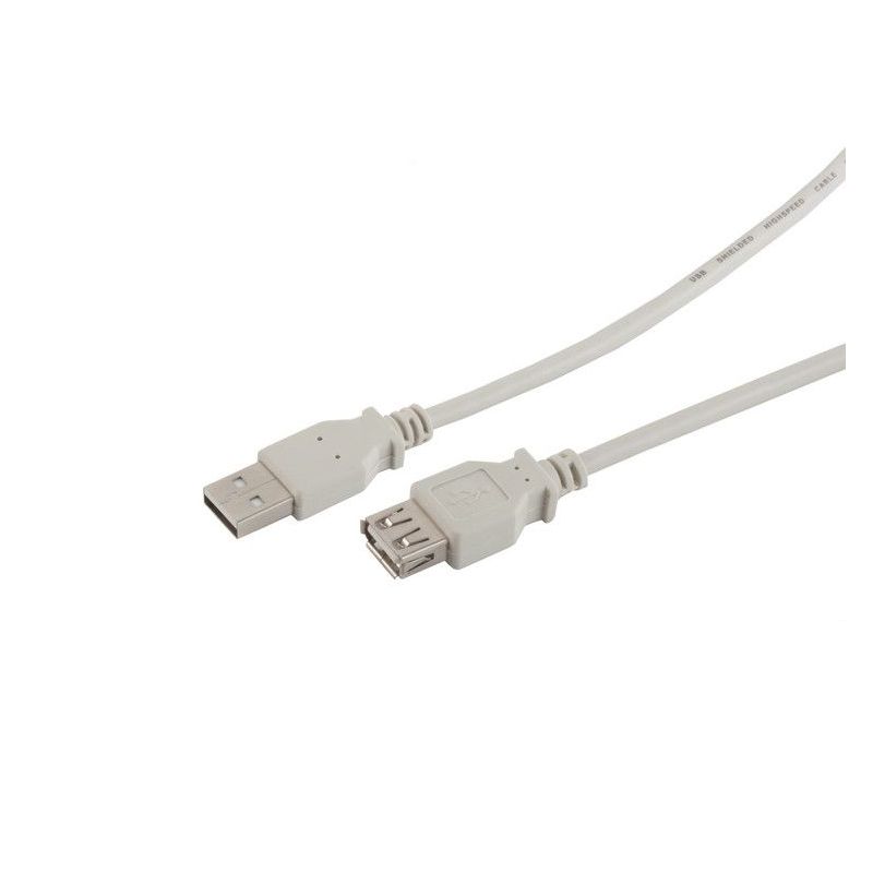 Cable extensor USB 2.0  0.3m