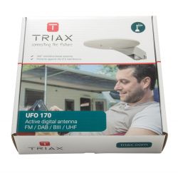 Triax UFO 170 LTE 700 Antenne pour bandes extérieures FM+VHF+UHF (C48) (G28 dB)