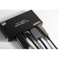 Distribuidor Divisor HDMI 3x1 (3 entrada 1 saída). 4K2K 60Hz
