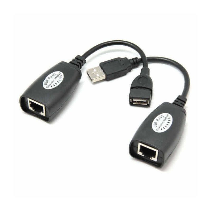 Rallonge USB par LAN RJ45 en haut 50m