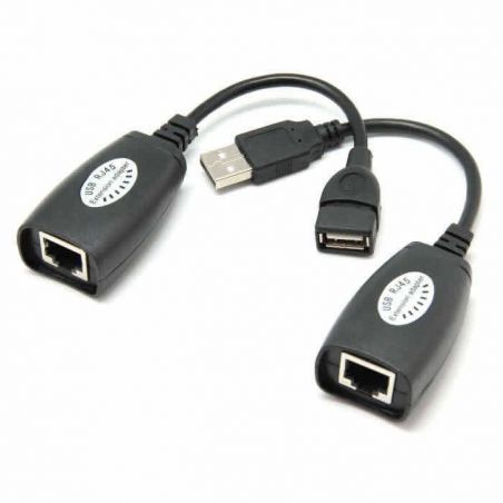 Extensor USB por RJ45 LAN até 50m