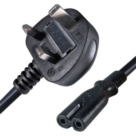 AC-UK-C7 - Cable a enchufe, Conector QT2, Compatible con enchufes…
