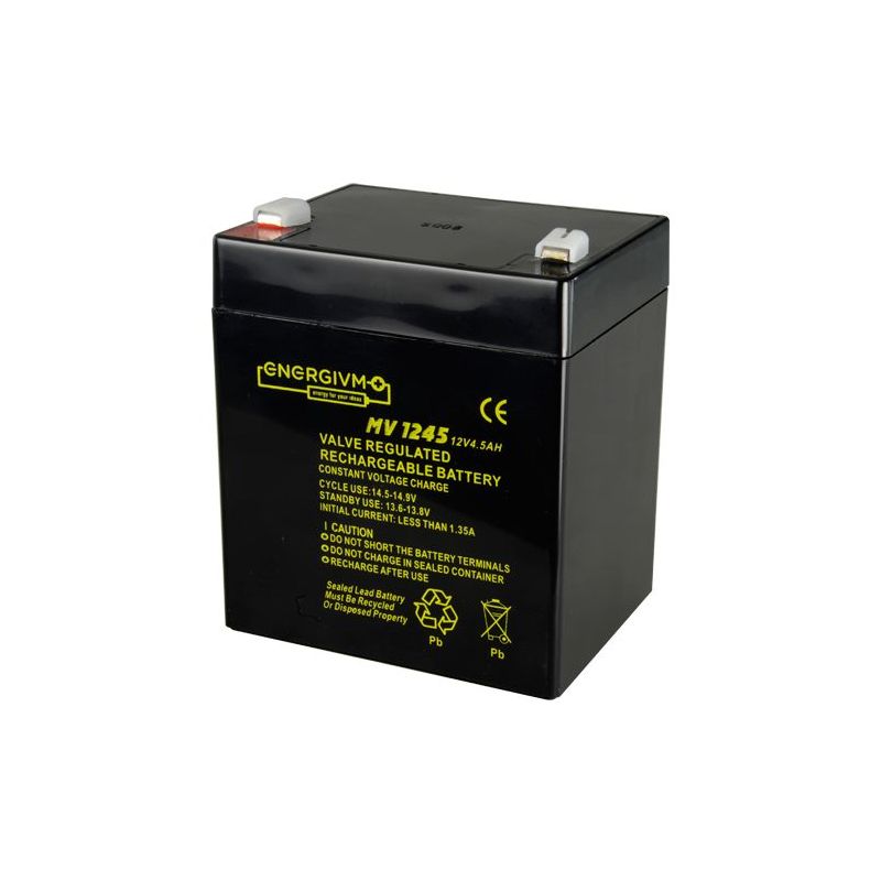 BAT1245-MV - Batterie rechargeable, Acide-plomb, Voltage 12 V,…