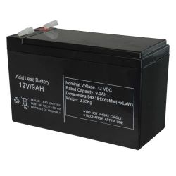 BAT1290 - Rechargeable battery, Lead-acid, Voltage 12 V,…