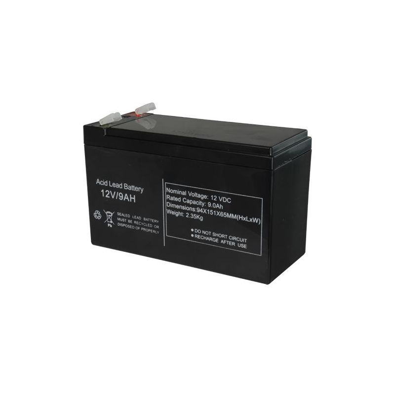BAT1290 - Bateria recarregável, Chumbo-ácido, Tensão 12 V,…