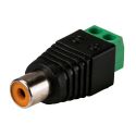 Safire CON296 - Connector, RCA female, Output +/ of 2 terminals, 36 mm…