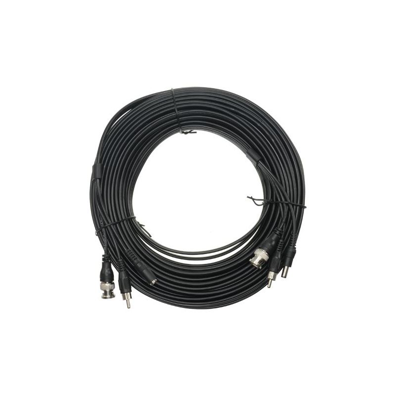 Safire COX20A - Combined cable RG59 + Audio + DC, Mini RG59 with BNC…