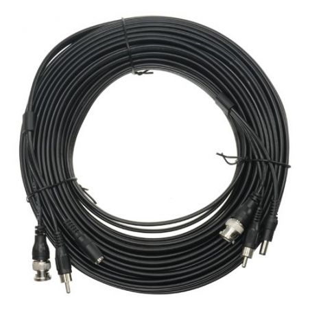 Safire COX20A - Cable combinado RG59 + Audio + DC, Mini RG59 con…