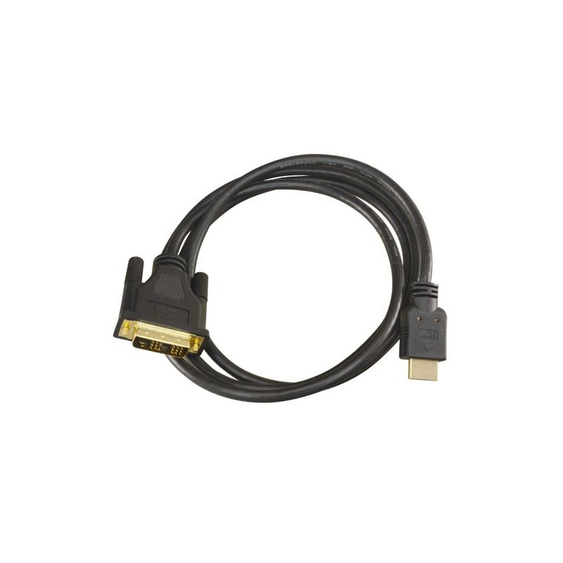 DVI-HDMI-2 - Câble DVI à HDMI, Connecteur HDMI type A mâle,…
