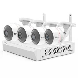Ezviz EZ-BW2824-B1E10 - EZVIZ Video Surveillance Kit, 1 x 8-channels NVR, 4 IP…