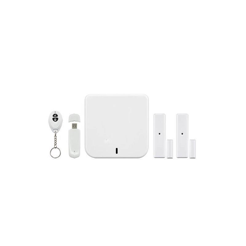 Home8 H21004EU - Kit de alarma doméstica Home8, Conexión a internet /…